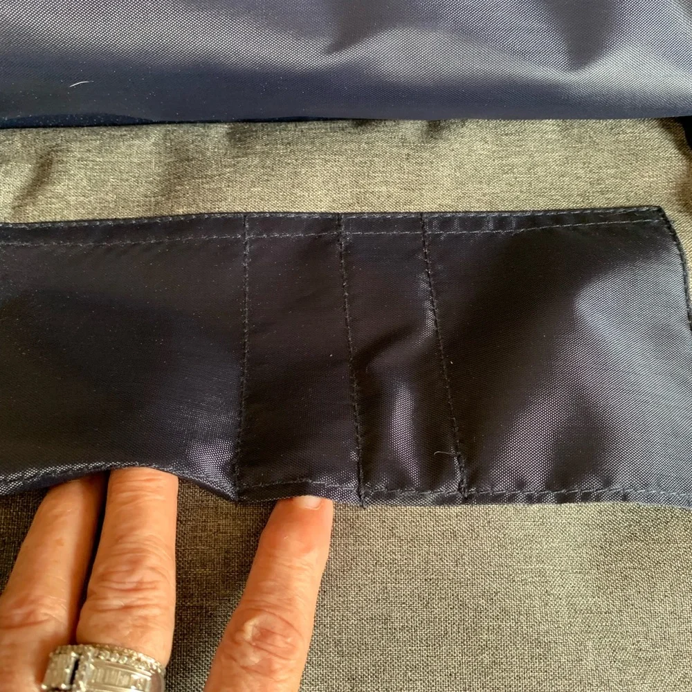 New Stylish gray travel bag/carry on